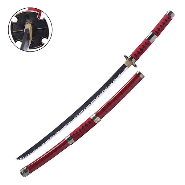 ONE PIECE - Katana of Roronoa Zoro - Sandai Kitetsu - Lame en BOIS