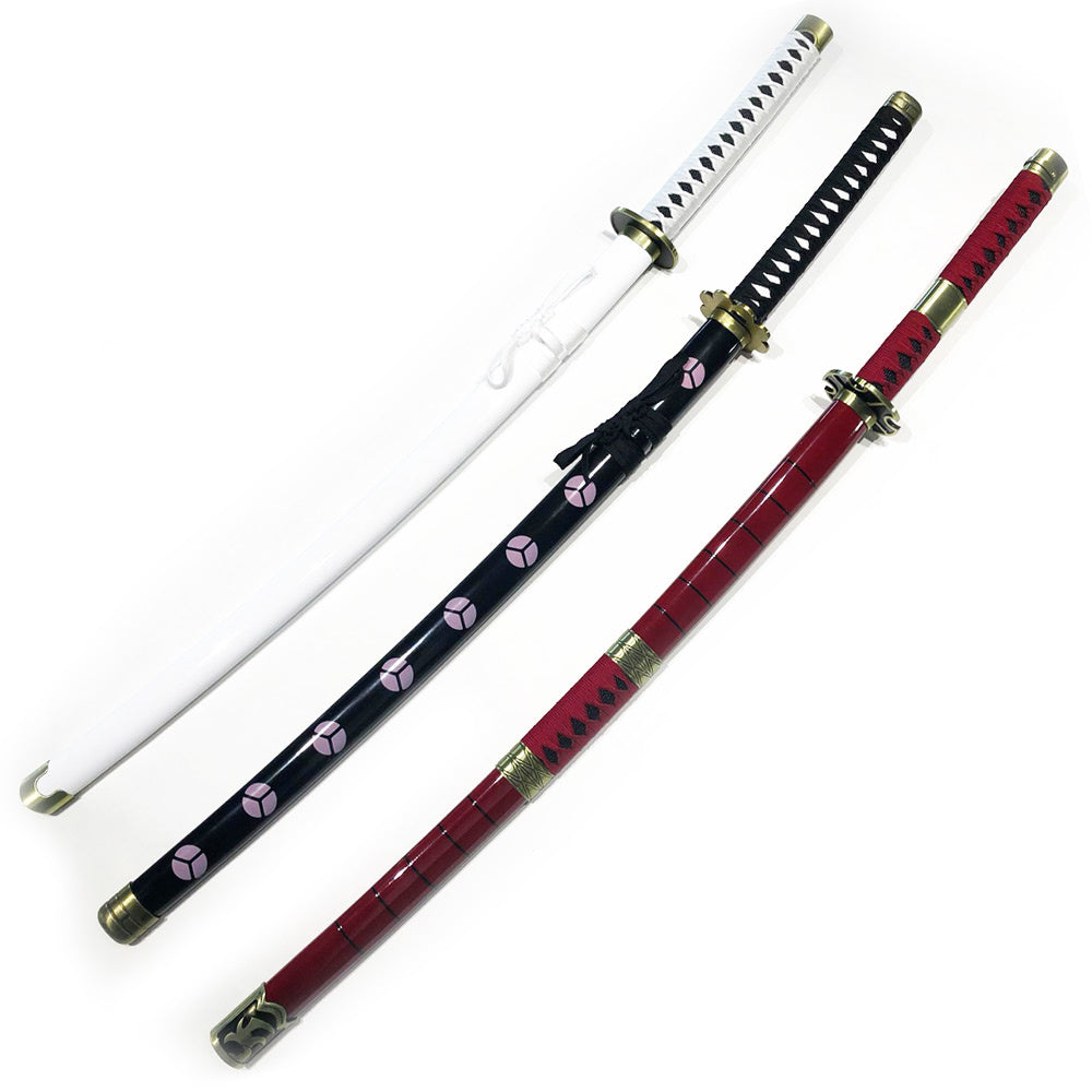 ONE PIECE - Katana von Roronoa Zoro - METALL 3-PACK - Santoryu