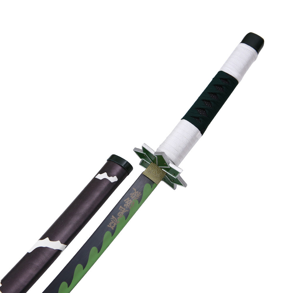 DEMON SLAYER - Sanemi Shinazugawa Sword - Green Nichirin Katana