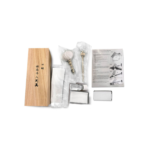 Sword Cleaning Kit - Japanese Maintenance Package