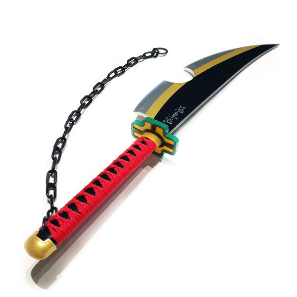 DEMON SLAYER - Tengen Uzui - Amber Nichirin Blade - WOODEN Blade