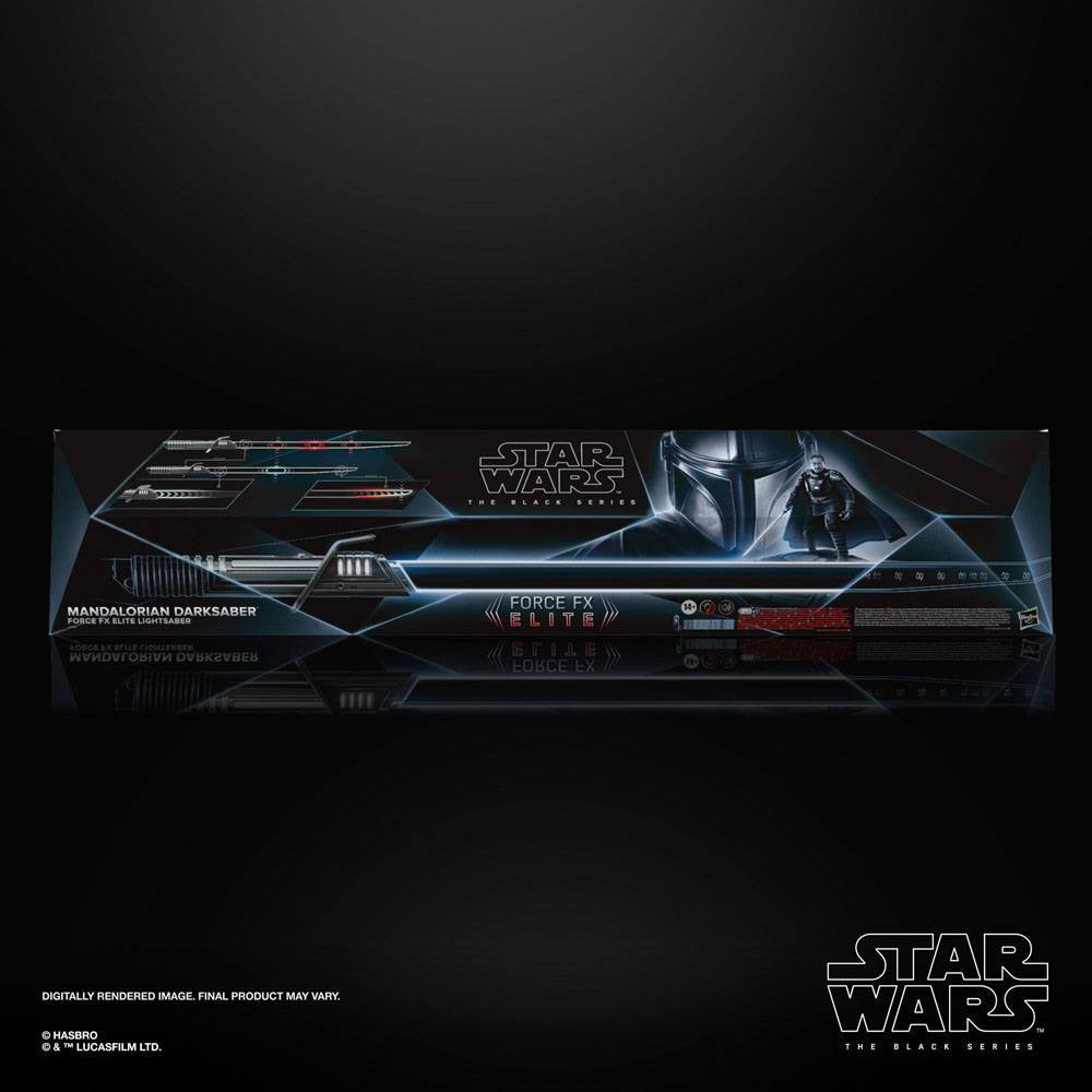 Star Wars The Mandalorian - Black Series Replica 1/1 Force FX Elite Lightsaber - Mandalorian Darksaber