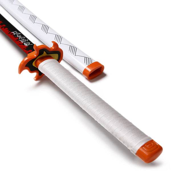 DEMON SLAYER - Kyojuro Rengoku - Red Nichirin Blade - WOODEN Blade