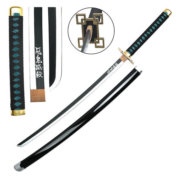 DEMON SLAYER - Muichiro Tokito - White Nichirin Blade - WOODEN Blade