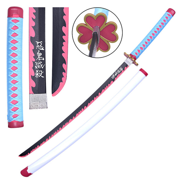 DEMON SLAYER - Mitsuri Kanroji - Love Pink Nichirin Blade - WOODEN Blade