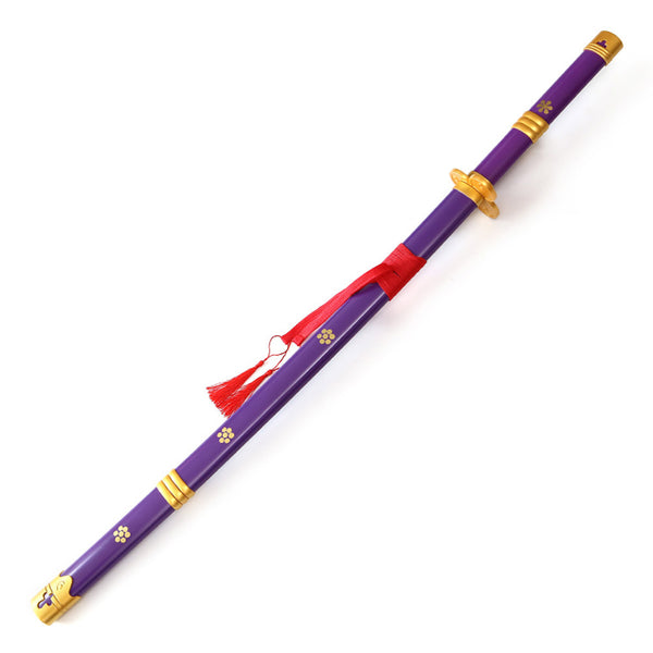 ONE PIECE - Katana of Roronoa Zoro - Enma - Purple - WOODEN Blade