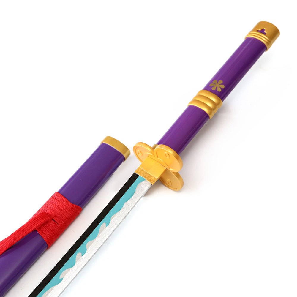 ONE PIECE - Katana of Roronoa Zoro - Enma - Purple - WOODEN Blade