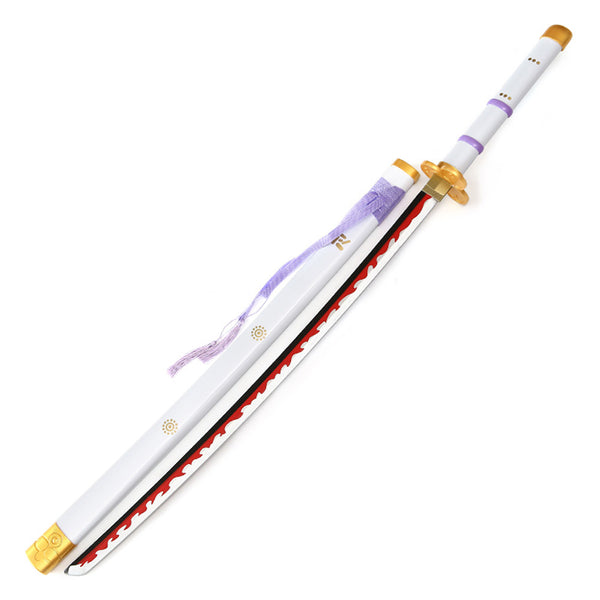 ONE PIECE - Katana van Kozuki Oden - Ame no Habakiri - HOUTEN zwaard