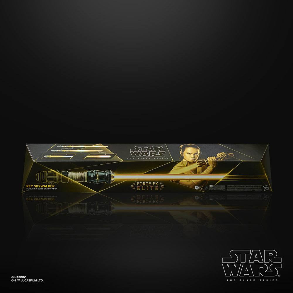 Star Wars Episode IX - Série noire Réplique 1/1 Force FX Elite Sabre laser - Rey Skywalker