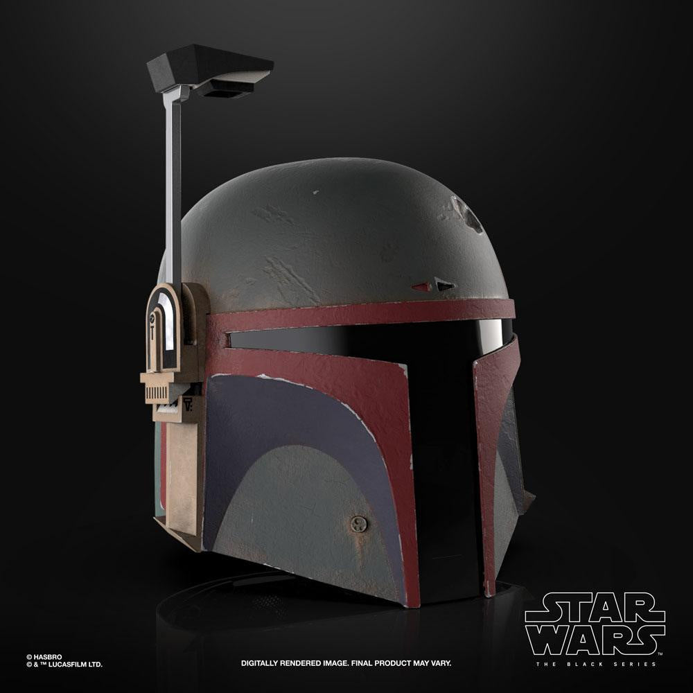 Star Wars The Mandalorian - Boba Fett (Ré-armé) - Casque électronique série noire