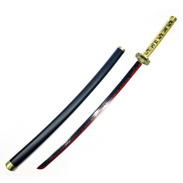 DEMON SLAYER - Yoriichi Tsugikuni - Goud - Sun Breathing - Nichirin Blade