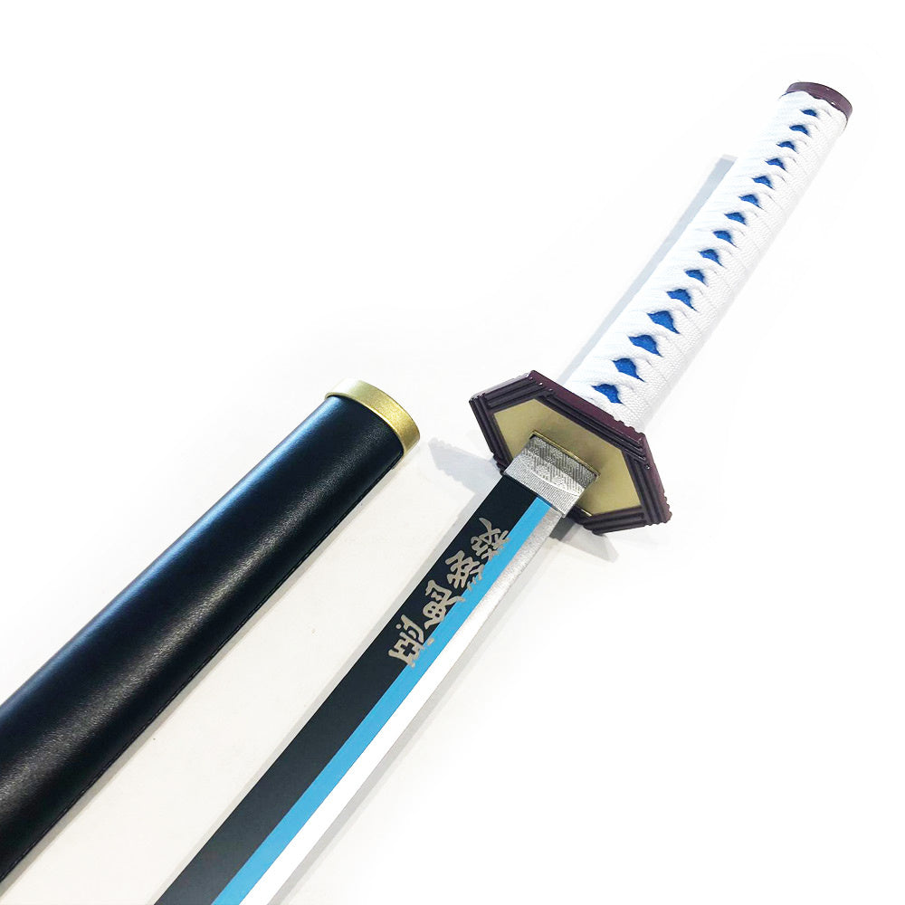 DEMON SLAYER - Giyu Tomioka schwert v2 - Blaue Nichirin katana