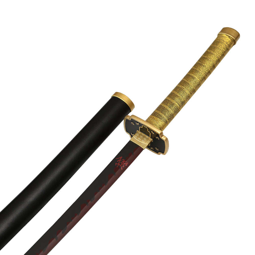 Yoriichi Tsugikuni V2 katana - Gold - Sun Breathing - Nichirin