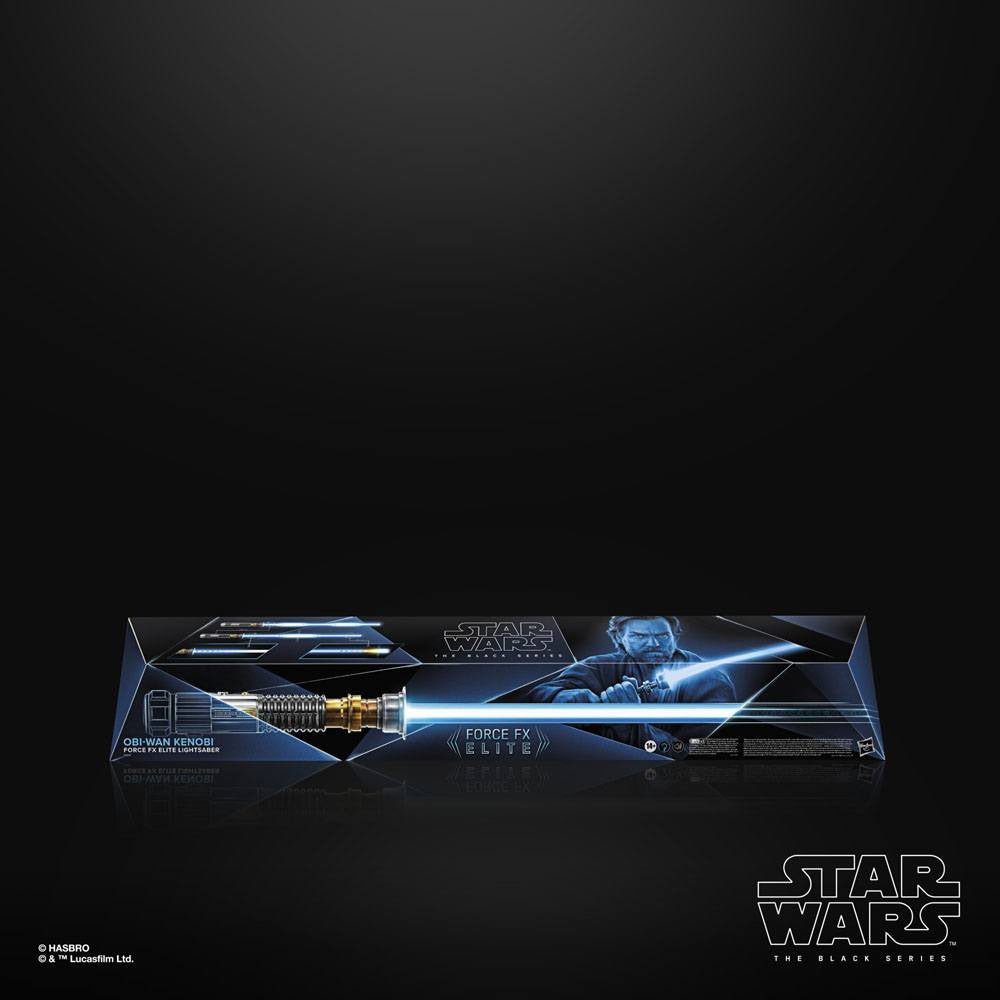 Star Wars - Obi-Wan Kenobi Lightsaber Black Series Replica 1/1 Force FX Elite Obi-Wan Kenobi