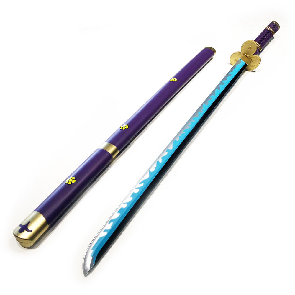 ONE PIECE - Katana of Roronoa Zoro - Enma - Purple - PU FOAM Cosplay Version