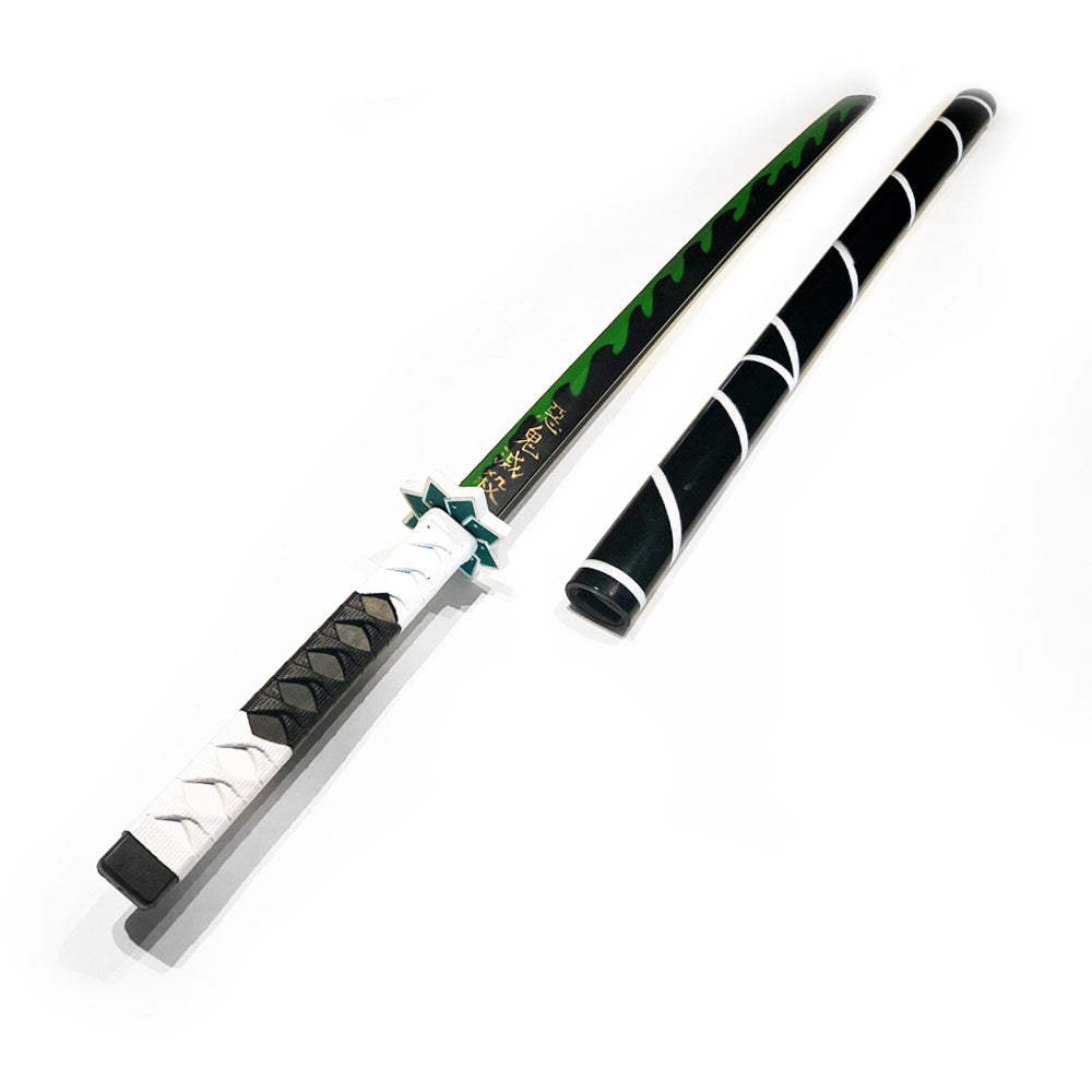 DEMON SLAYER - Sanemi Shinazugawa - Green Nichirin Blade - PU FOAM Cosplay Version