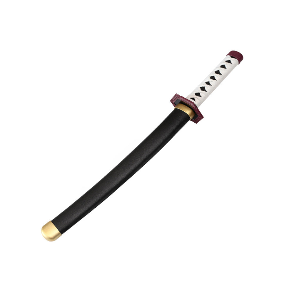 Tanto - Giyu Tomioka Tanto Schwert - Blaue Nichirin - Metall Demon Slayer Mini Katana - 45 cm