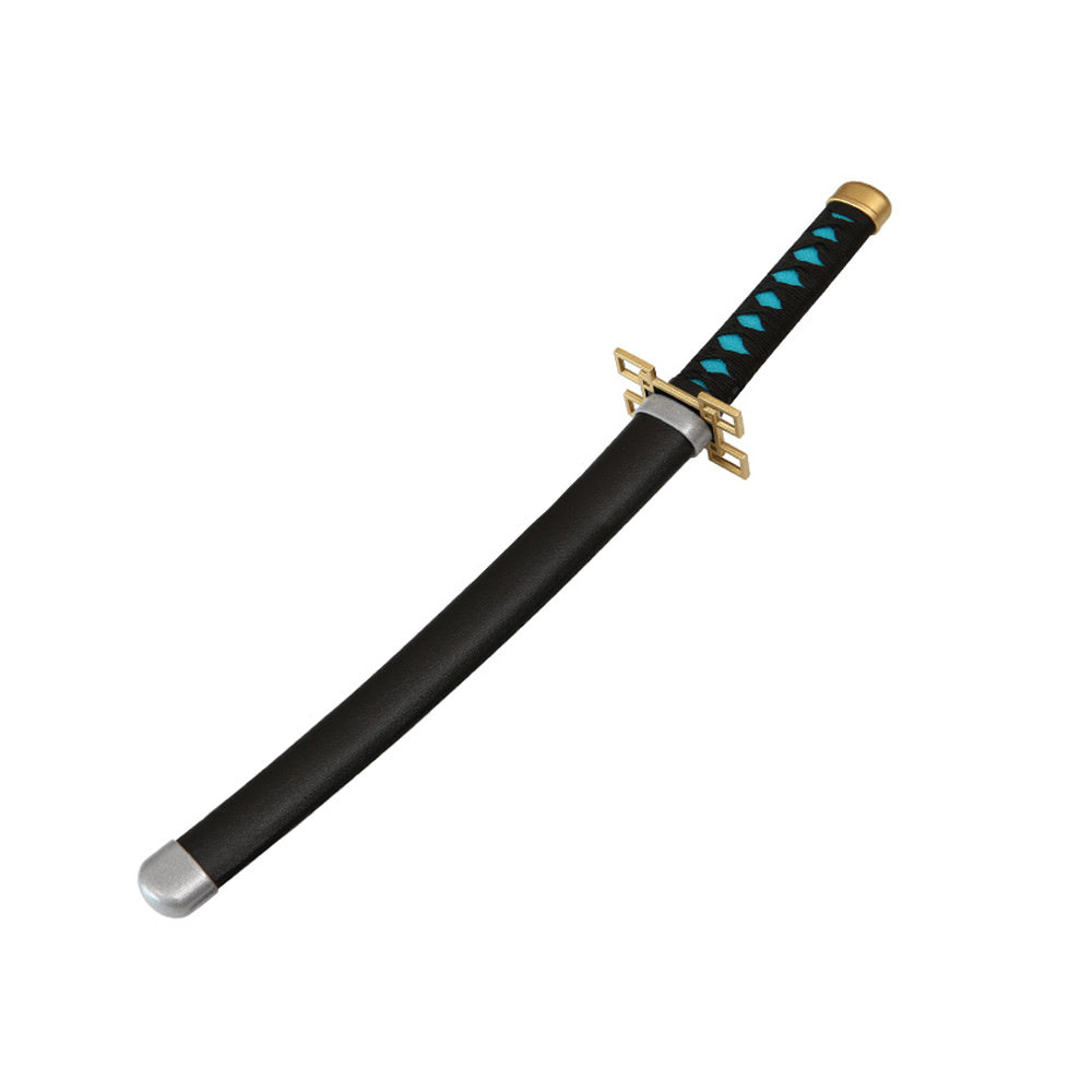 Tanto - Muichiro Tokito Tanto sabre - Nichirin blanc - Demon Slayer Mini Katana en métal - 45 cm