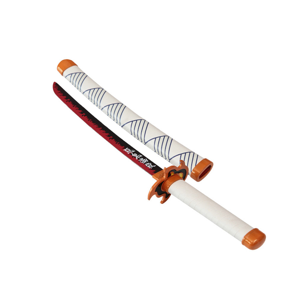 Tanto - Kyojuro Rengoku Mini Katana sword - Red Nichirin