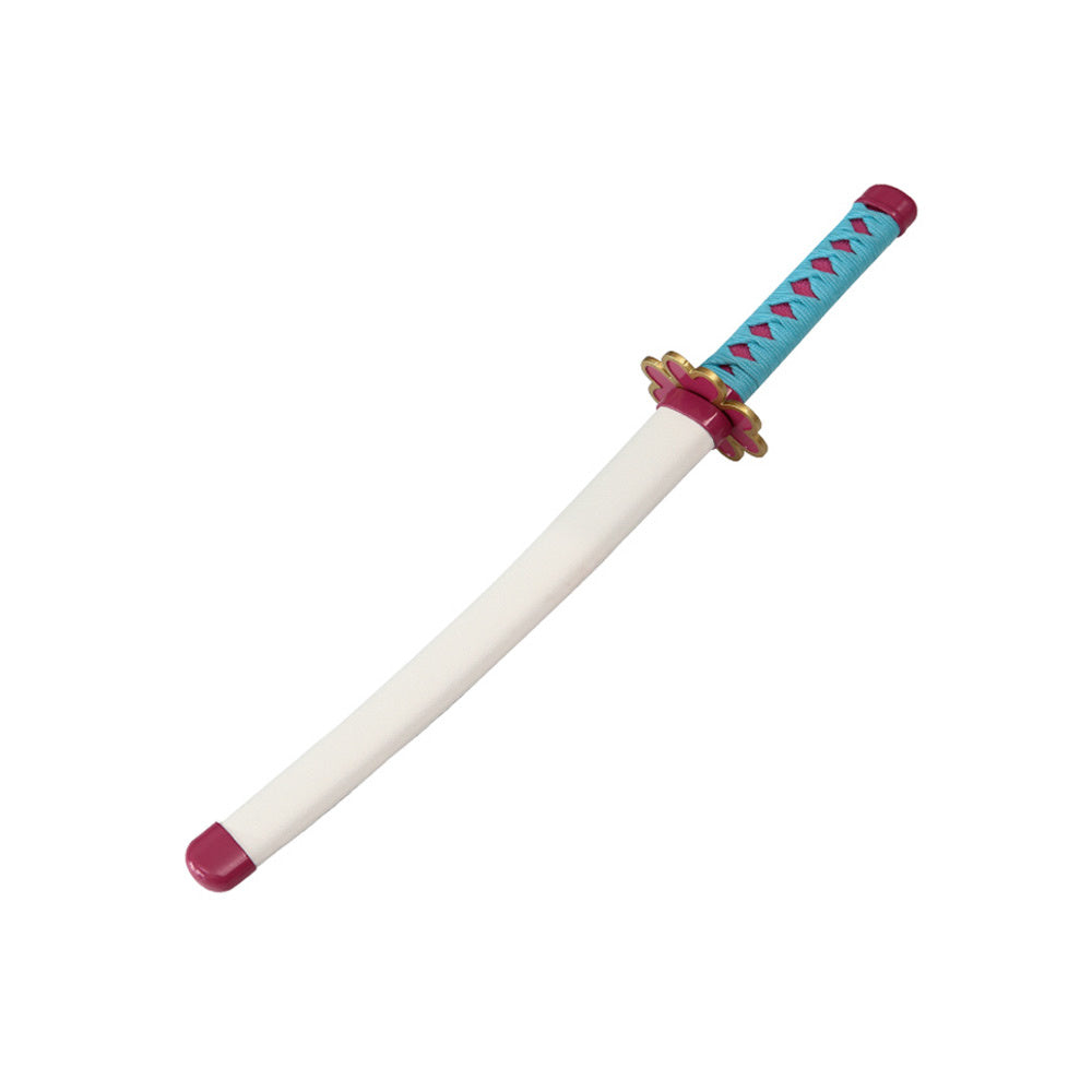 Tanto - Mitsuri Kanroji Tanto Schwert - Liebe Rosa Nichirin - Metall Demon Slayer Mini Katana - 45 cm