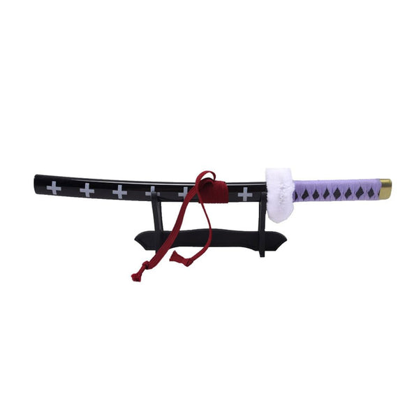 Tanto - Trafalgar Law Tanto zwaard - Kikoku - Metalen ONE PIECE Mini Katana - 45 cm