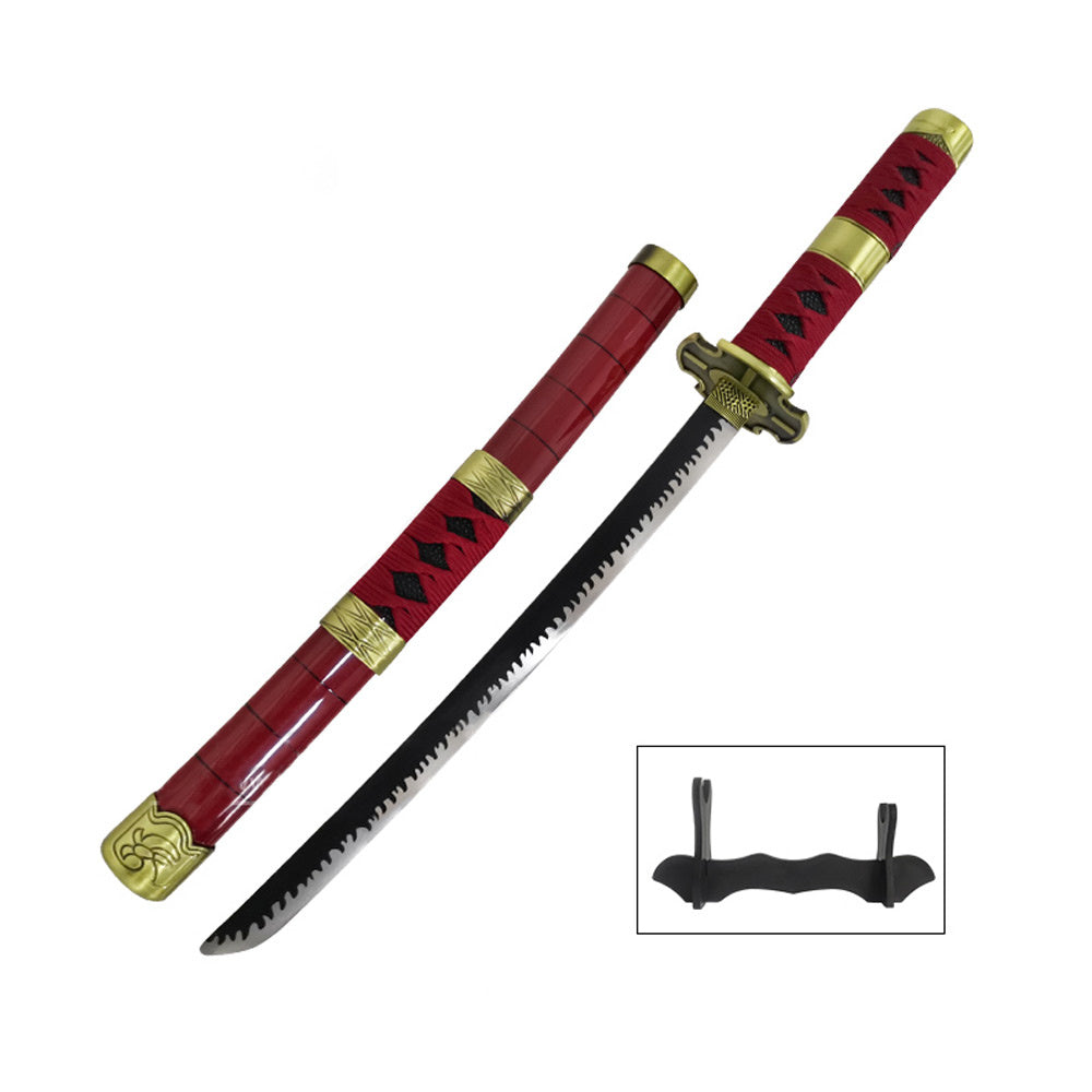 Tanto - Roronoa Zoro Tanto sabre - Sandai Kitetsu - ONE PIECE Mini Katana en métal - 45 cm