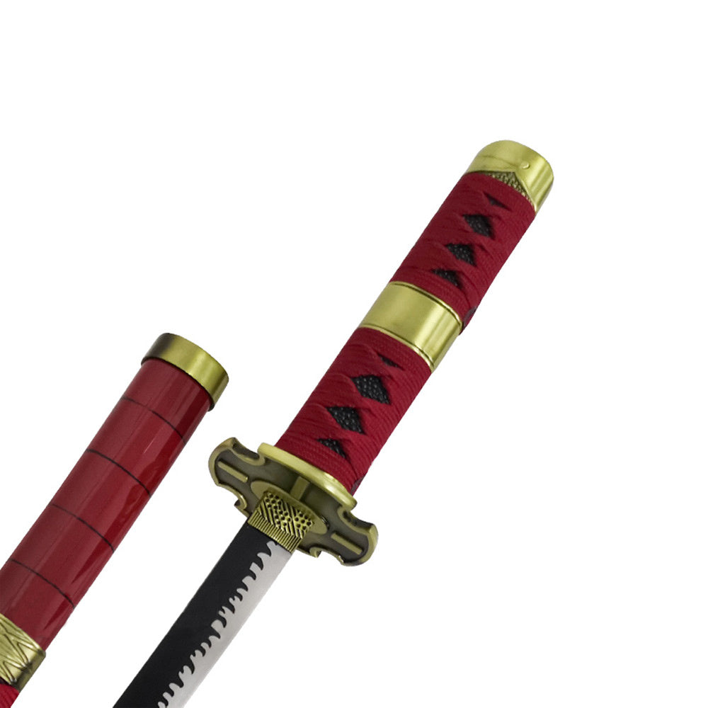 Tanto - Roronoa Zoro Tanto sword - Sandai Kitetsu - Metal ONE PIECE Mini Katana - 45 cm