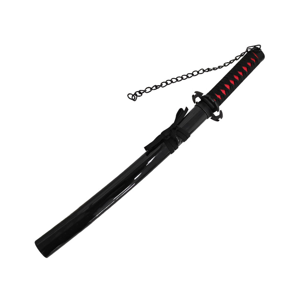 Tanto - Ichigo Bankai Tanto Schwert V2 - Zangetsu - Metall BLEACH Mini Katana - 45 cm