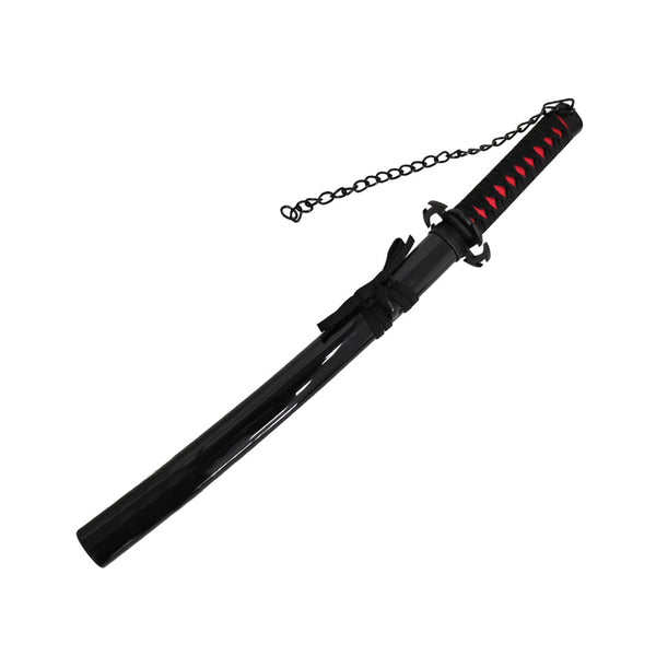 Tanto - Ichigo Bankai Tanto sword V2 - Zangetsu - Metal BLEACH Mini Katana - 45 cm