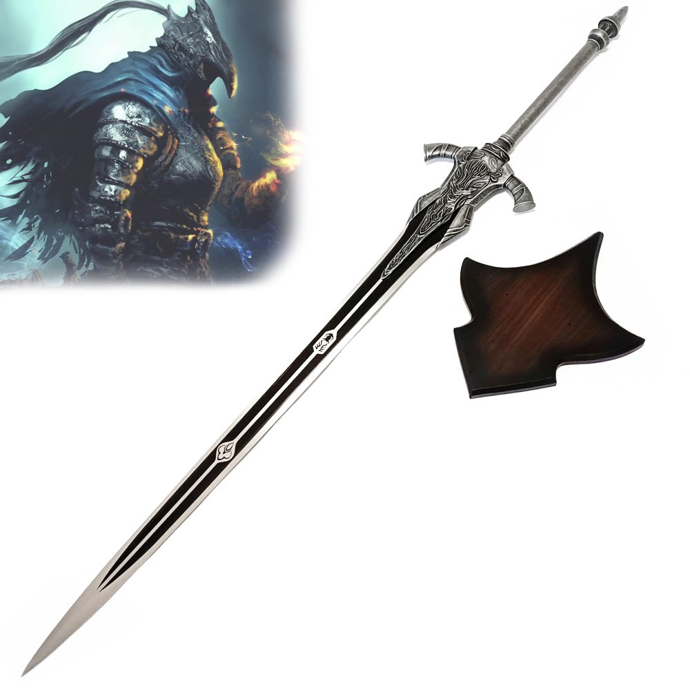 Dark Souls - Greatsword of Artorias with Wooden Wallplaque - 140cm