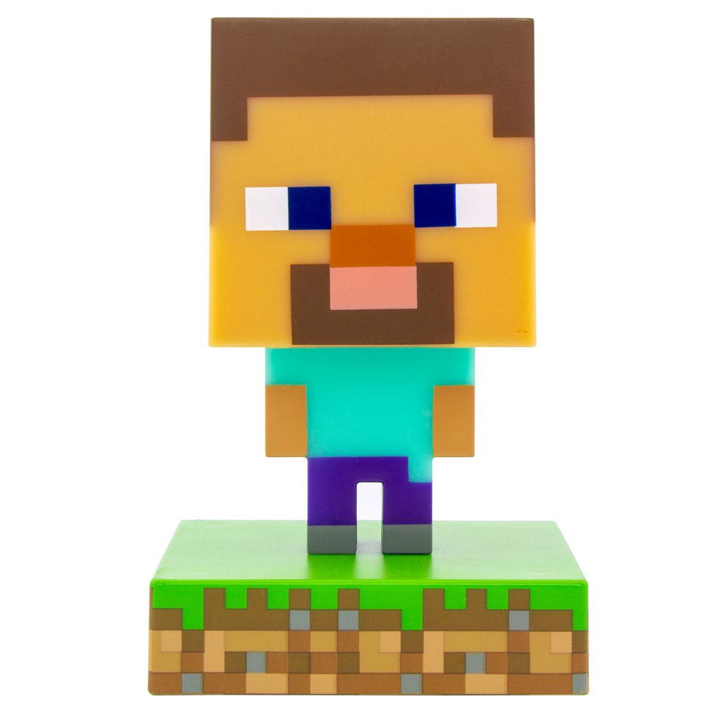 Minecraft - Icône lumineuse 3D - Steve