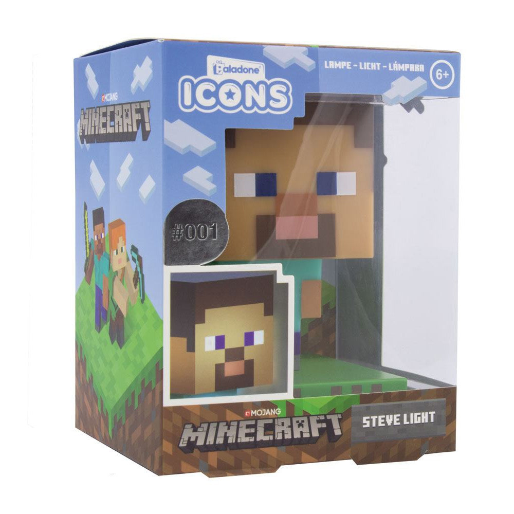 Minecraft - 3D Icon Light - Steve