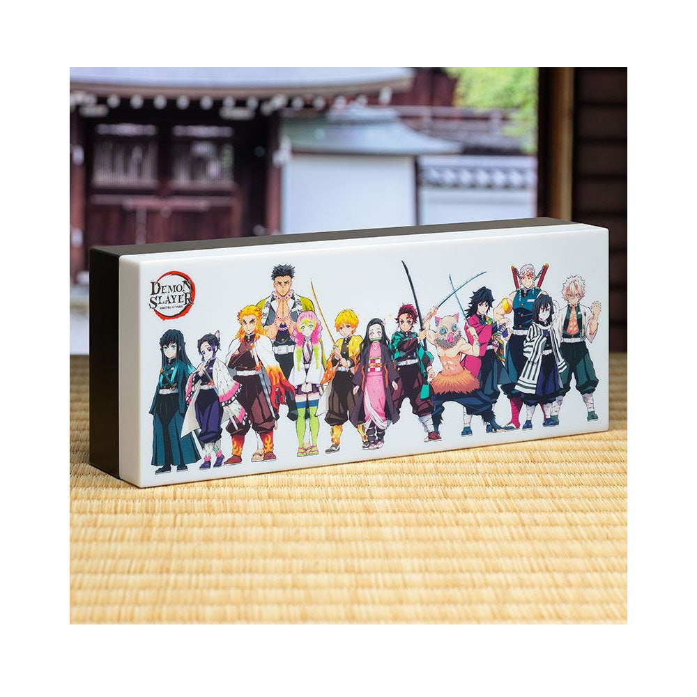 Demon Slayer - Kimetsu No Yaiba - Boîte lumineuse Personnages de Demon Slayer 30 cm