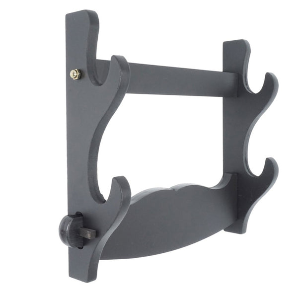 Katana Holder - Wall Mount - Horizontal Sword Display Stand - 2 layers