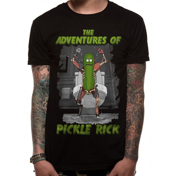 T-SHIRT - Rick and Morty - Adventures of Pickle Rick