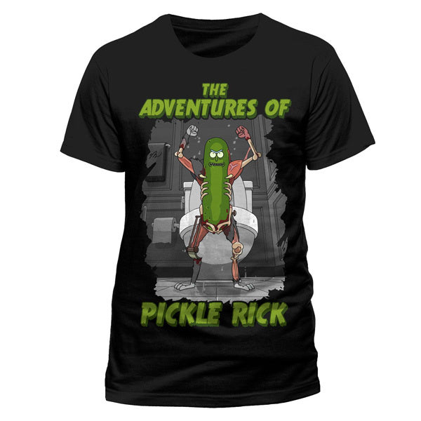 T-SHIRT - Rick and Morty - Adventures of Pickle Rick