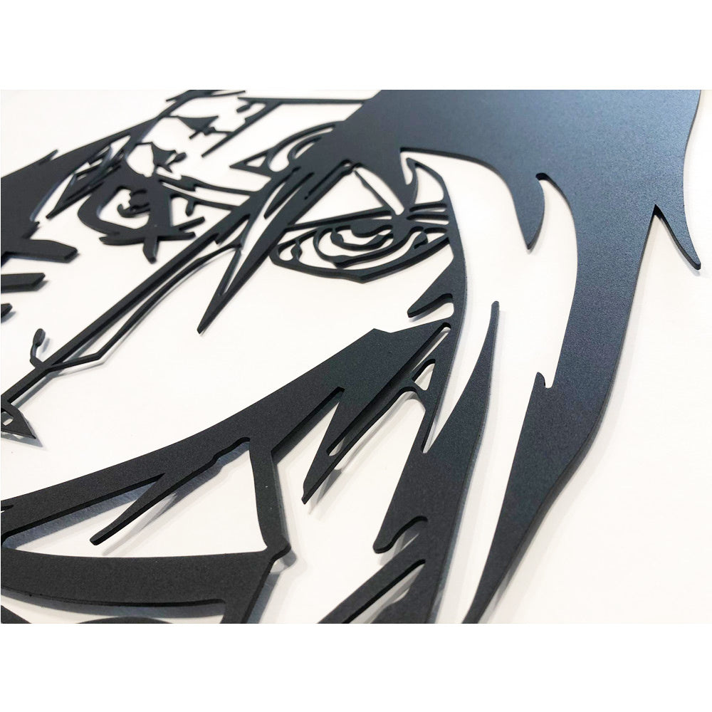 Naruto - Naruto vs Sasuke - Metalen Muurdecoratie 60cm