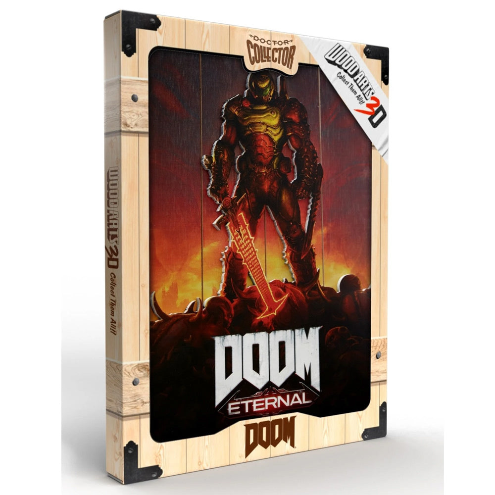 Doom - WoodArts 3D - Wandkunst aus Holz Eternal 30 x 40 cm