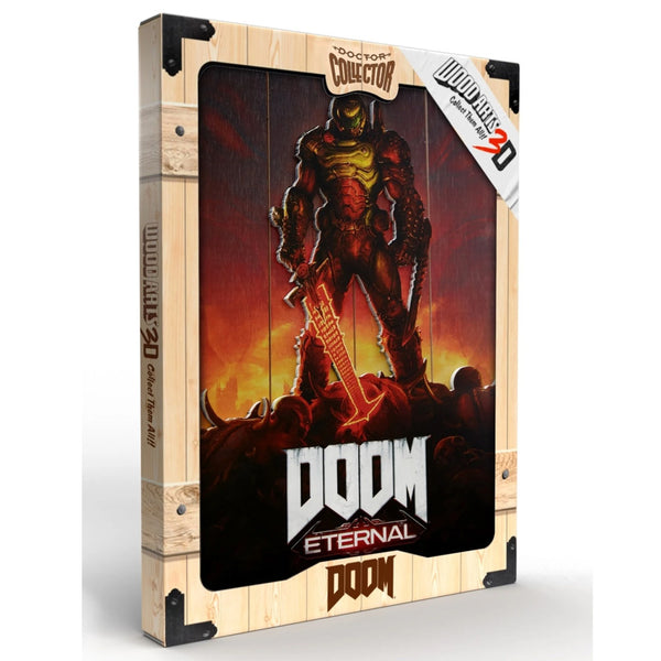 Doom - WoodArts 3D - Art mural en bois Eternal 30 x 40 cm