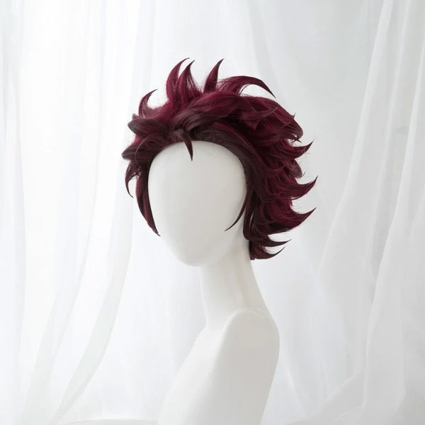 WIG - Tanjiro Kamado - Demon Slayer - Kimetsu no Yaiba - Anime Cosplay