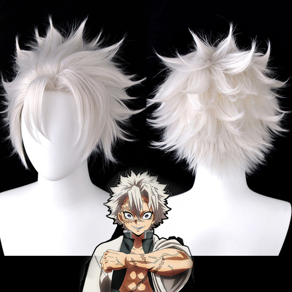 WIG - Sanemi Shinazugawa - Demon Slayer - Kimetsu no Yaiba - Anime Cosplay