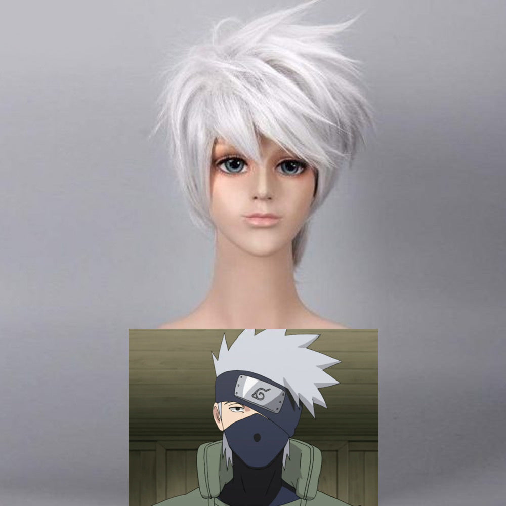 Perruque - Kakashi Hatake - Naruto - Anime Cosplay